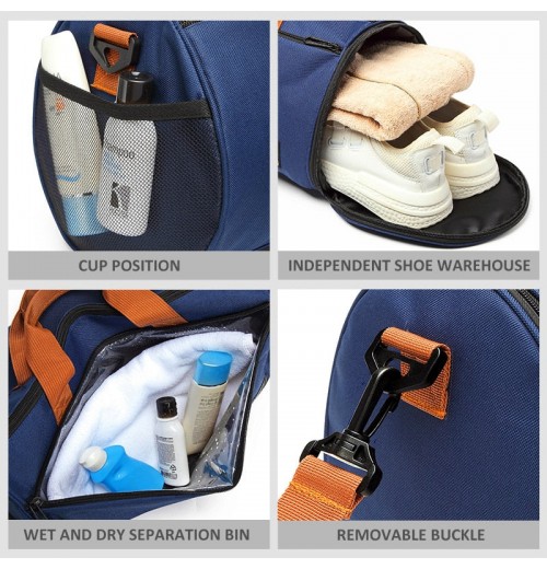 Gym Bag With Shoe And Wet Compartment