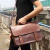 Leather Laptop Messenger Bag 15 inch