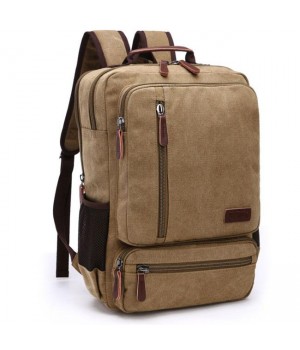 Mens Canvas 15.6 Laptop Backpack