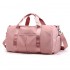 Pink Gym Bag With Shoe Compartment