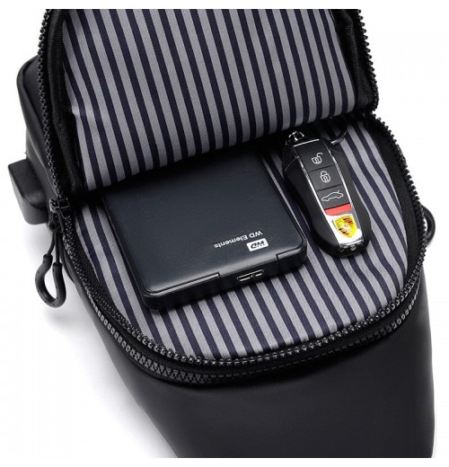 Sling Bag USB Port