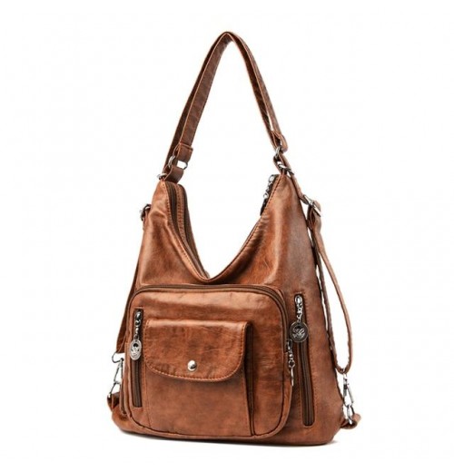 PU Leather Shoulder Bag